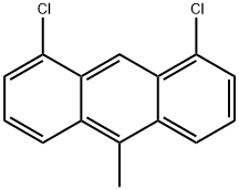 1,8-DICHLORO-10-METHYL-ANTHRACENE Structure