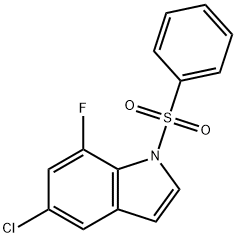 1714086-36-8 5-chloro-7-fluoro-1-(phenylsulfonyl)-1H-indole