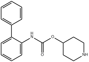 piperidin-4-yl [1,1'-biphenyl]-2-ylcarbamate Structure