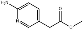6-氨基吡啶-3-乙酸甲酯, 174891-02-2, 结构式