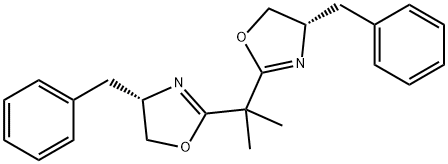 2,2-Bis[(4S)-4-benzyl-2-oxazolin-2-yl]propane Structure