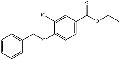 Ethyl 4-(benzyloxy)-3-hydroxybenzoate, 177429-27-5, 结构式