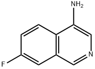 7-Fluoroisoquinolin-4-amine Structure