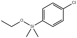 对氯苯基二甲基乙氧基硅烷, 17903-50-3, 结构式
