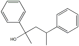 2,4-DIPHENYL-PENTAN-2-OL Struktur