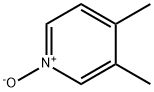 3,4-二甲基-吡啶氮氧化物, 1796-86-7, 结构式