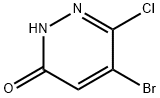 3(2H)-Pyridazinone, 5-bromo-6-chloro- Structure