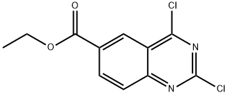 Ethyl 2,4-dichloroquinazoline-6-carboxylate Struktur