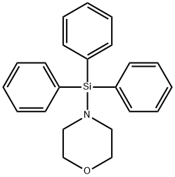 MORPHOLINOTRIPHENYLSILANE,18751-45-6,结构式