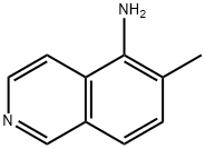 5-amino-6-methylisoquinoline Struktur