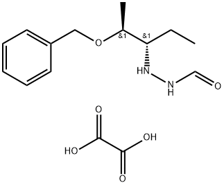 N'-((2S,3S)-2-(Benzyloxy)pentan-3-yl)formohydrazide oxalate Structure