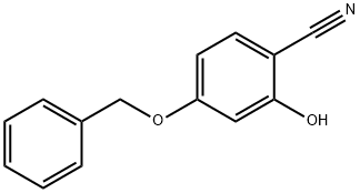 4-(benzyloxy)-2-hydroxybenzonitrile, 189439-24-5, 结构式