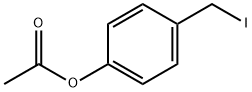 4-(Iodomethyl)phenyl acetate Struktur