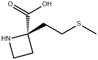 (R)-2-(2-(METHYLTHIO)ETHYL)AZETIDINE-2-CARBOXYLIC ACID,1932813-62-1,结构式