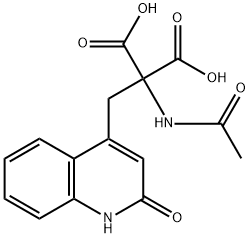 2-acetamido-2-((2-oxo-1,2-dihydroquinolin-4-yl)methyl)malonic acid|2-(乙酰氨基-2-((2-氧代-1,2-二氢喹啉-4-基)甲基)丙二酸