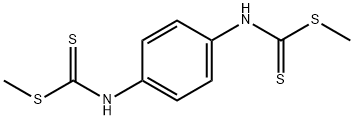 dimethyl 1,4-phenylenedicarbamodithioate Struktur
