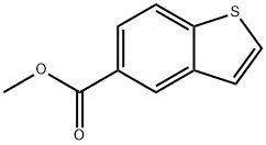 1-苯并噻吩-5-羧酸甲酯, 20532-39-2, 结构式