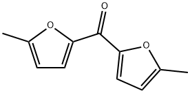 BIS-(5-甲基呋喃-2-基)甲酮,21432-51-9,结构式