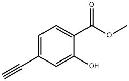 4-乙炔基-2-羟基苯甲酸甲酯,216443-97-9,结构式