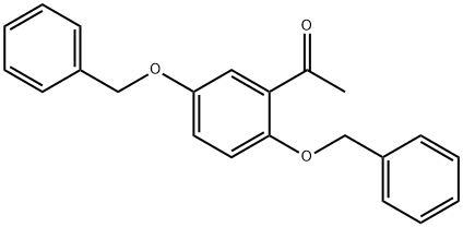 2,5-二苄氧基苯乙酮, 21766-81-4, 结构式