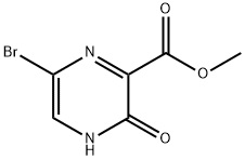 6-溴-3-氧代-3,4-二氢吡嗪-2-羧酸甲酯,21874-61-3,结构式