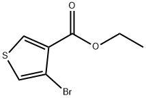 4-溴噻吩-3-甲酸乙酯, 224449-33-6, 结构式