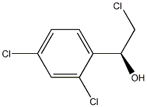 (S)-2,4-dichloro-a-(chloromethyl)-benzenemethanol Structure