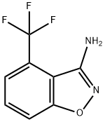 4-Trifluoromethyl-benzo[d]isoxazol-3-ylamine Struktur