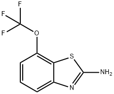 7-Trifluoromethoxy-benzothiazol-2-ylamine,235101-46-9,结构式