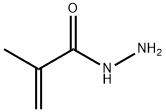 2-メチルアクリル酸ヒドラジド 化学構造式
