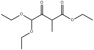 ethyl 4,4-diethoxy-2-methyl-3-oxobutanoate 结构式