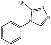 4-苯基-4H-1,2,4-三唑-3-胺, 2434-63-1, 结构式