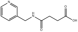 3-[(Pyridin-3-Ylmethyl)Carbamoyl]Propanoic Acid Struktur