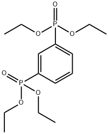 Tetraethyl 1,3-benzenebisphosphonate 结构式