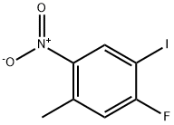 2-Nitro-4-iodo-5-fluorotoluene Struktur