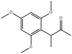 3-(2,4,6-Trimethoxyphenyl)butan-2-one Struktur
