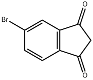 5-Bromo-1,3-indandione Struktur