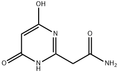 2-(4-hydroxy-6-oxo-1H-pyrimidin-2-yl)acetamide Struktur