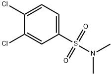 3,4-DICHLORO-N,N-DIMETHYLBENZENESULFONAMIDE Struktur