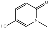 5-ヒドロキシ-1-メチル-1,2-ジヒドロピリジン-2-オン 化学構造式