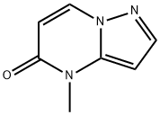 4-Methylpyrazolo[1,5-a]pyrimidin-5(4H)-one Struktur