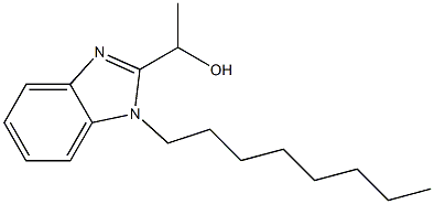 1-(1-octyl-1H-benzimidazol-2-yl)ethanol,293330-01-5,结构式