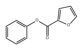 Phenyl furan-2-carboxylate Struktur