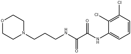 N-(2,3-dichlorophenyl)-N'-[3-(morpholin-4-yl)propyl]ethanediamide,327999-28-0,结构式