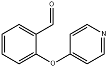 2-(Pyridin-4-yloxy)benzaldehyde Structure