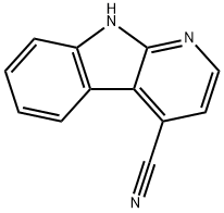 9H-pyrido[2,3-b]indole-4-carbonitrile 结构式