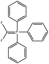 Difluoromethylenetriphenylphosphorane Struktur