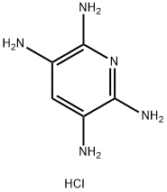 2,3,5,6-Tetraaminopyridine trihydrochloride Structure
