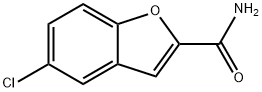 5-Chlorobenzofuran-2-carboxamide Struktur