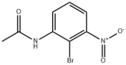 N-(2-bromo-3-nitrophenyl)acetamide Struktur